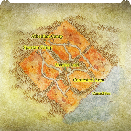Map of Map of Cursed Zone 3