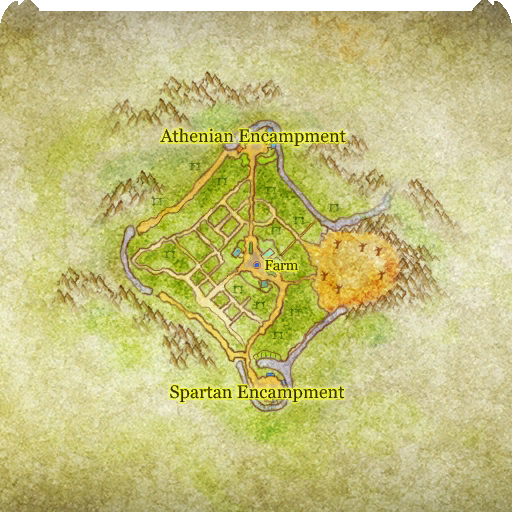 Map of Map of Lelantine Farm