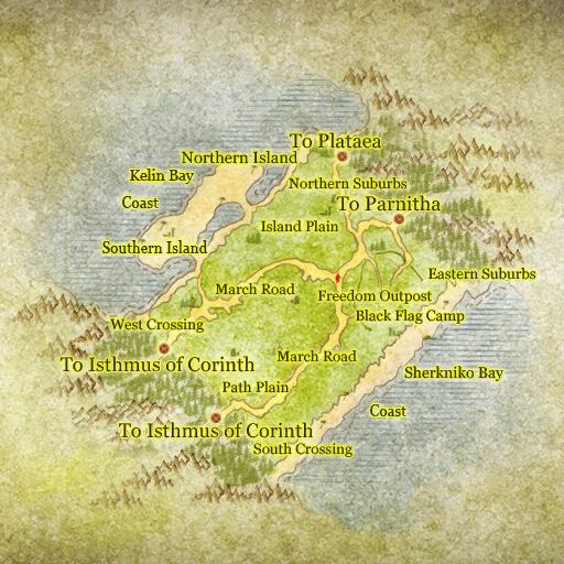 Map of Map of Megara