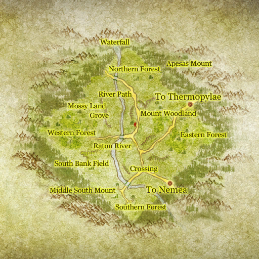 Map of Nemea Forest 지도