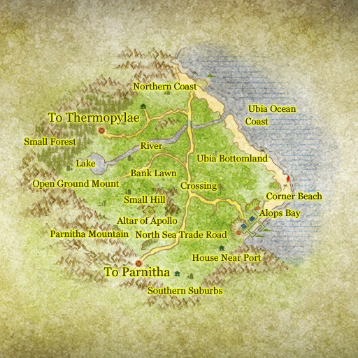 Map of Map of Parnitha Port